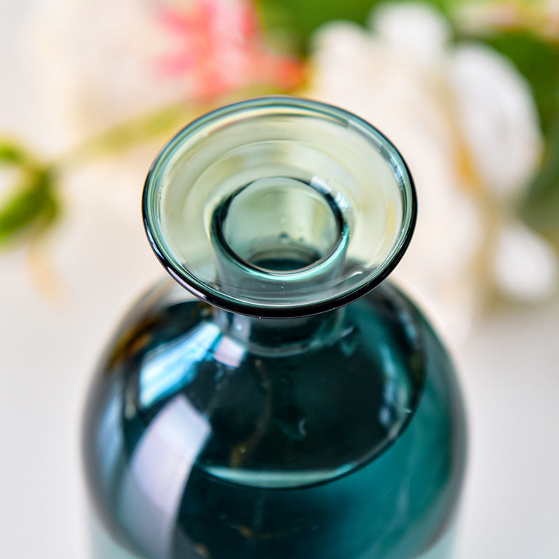 Stained Glass Vase Ornament