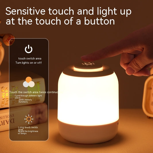 Rechargeable Touch Led Small Night Lamp